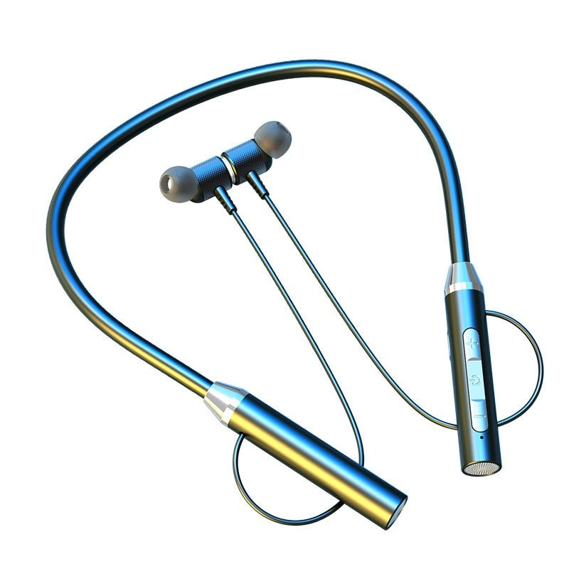 Universal Wireless Bluetooth Neckband – Deep Bass & Long Battery Backup | Random Color